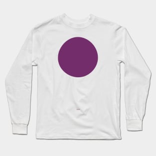 Circular - Crayola Violet Long Sleeve T-Shirt